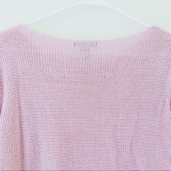 Fitted Soft Pink Gap Sweater - Picture 3 of 3
